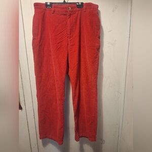 VINEYARD VINES RED CORDS 35×30